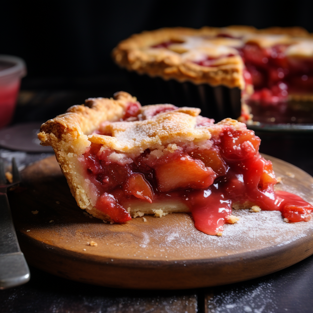 Strawberry-Rhubarb Pie $22